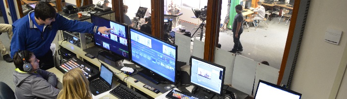WBUC Studio Desk WBUC studio