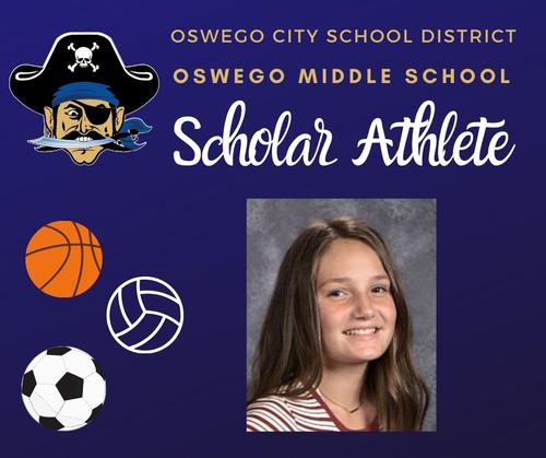 Oswego City School District OMS Scholar Athletes