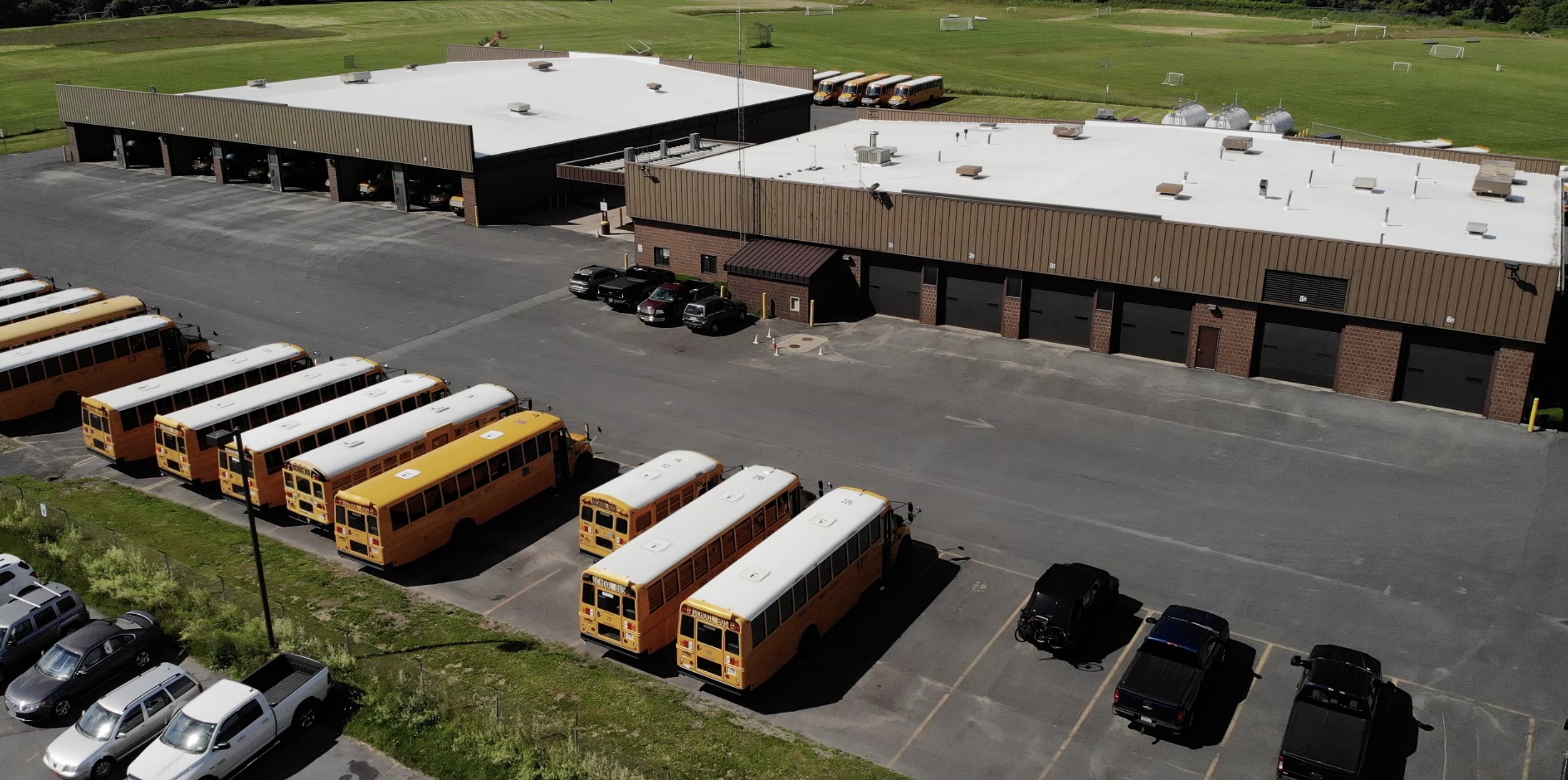 OCSD Aerial Image of Bus Garage