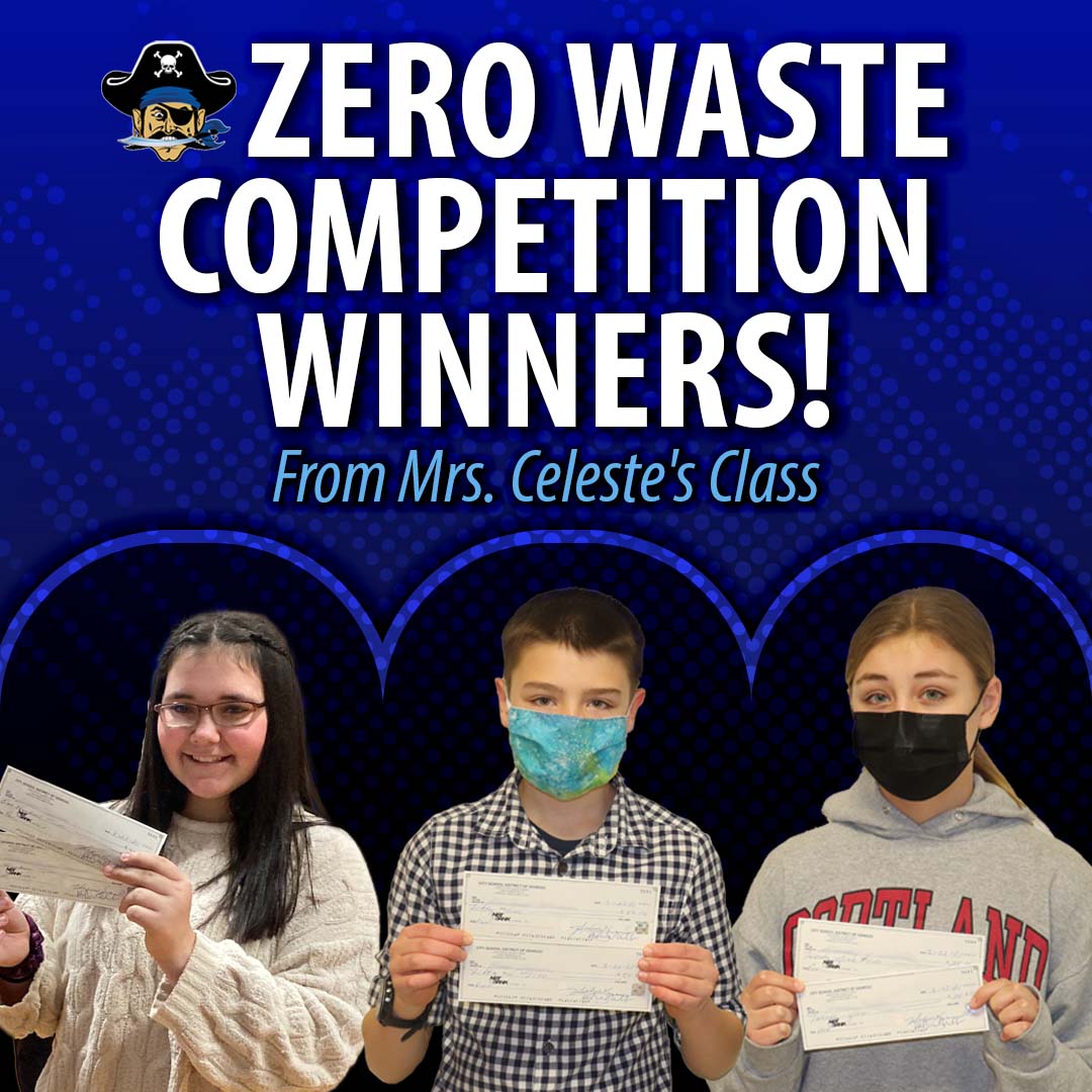 Pictured are the winners of the Zero Waste Competition
