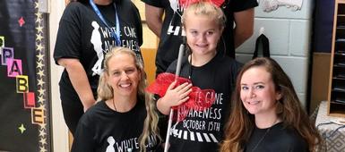 OCSD Celebrates White Cane Awareness