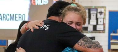 Mero shares story to inspire, empower OMS Students