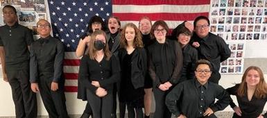 OMS students perform with Junior High All-County Band