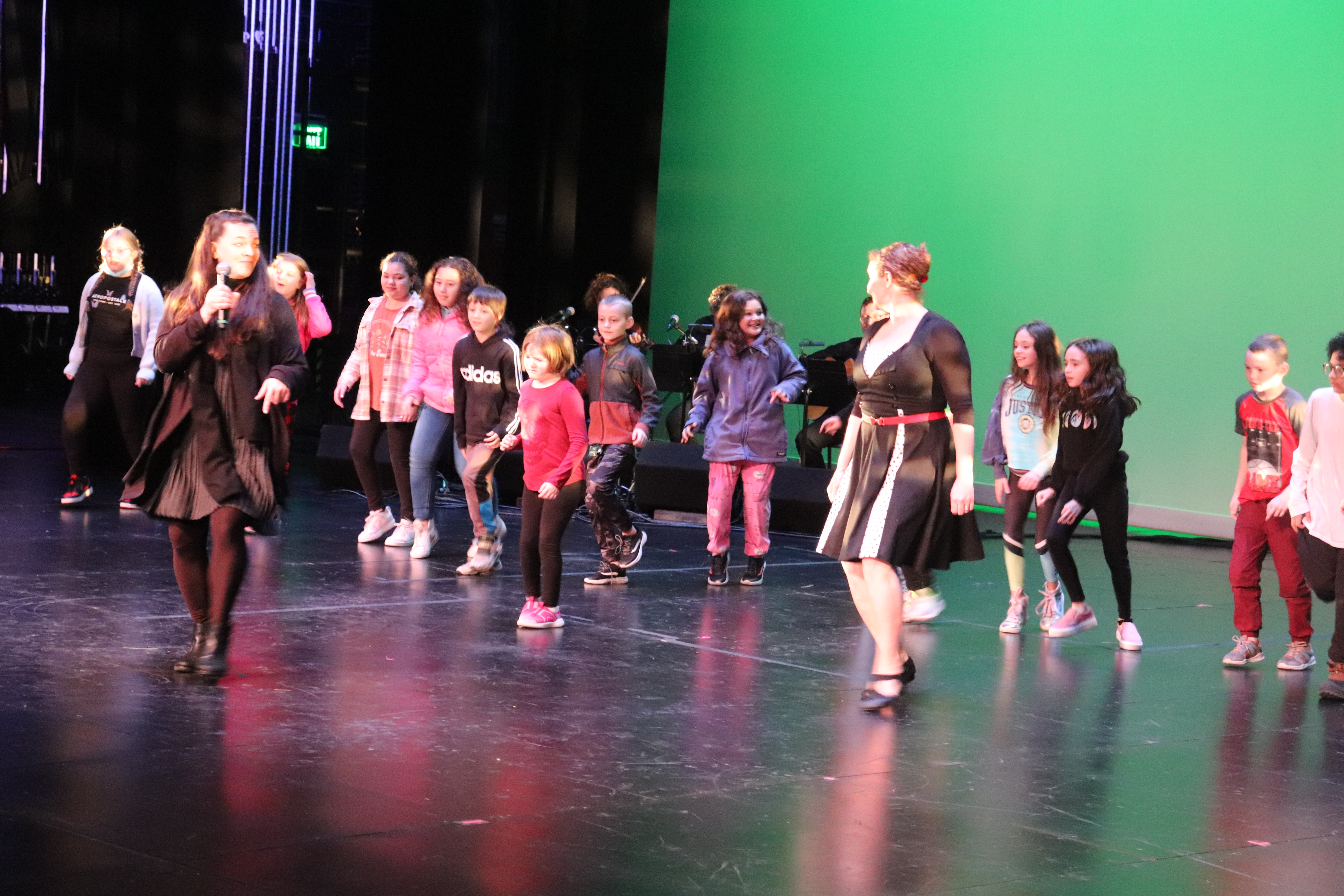 Irish Dance with students