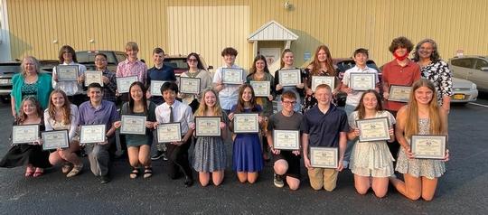 OMS students earn recognition for academic excellence