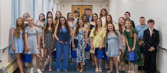 OMS Students Inducted into NJHS