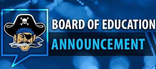 BOE regular meeting set for 4/21 at 5 p.m.