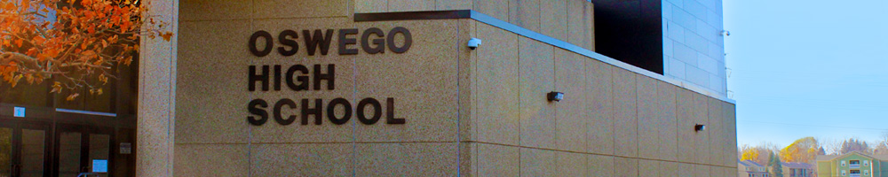 Oswego High School Main Entrance